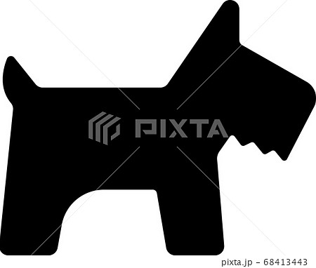 犬(ペット)のピクトグラム 犬(ペット)のピクトグラム 68413443