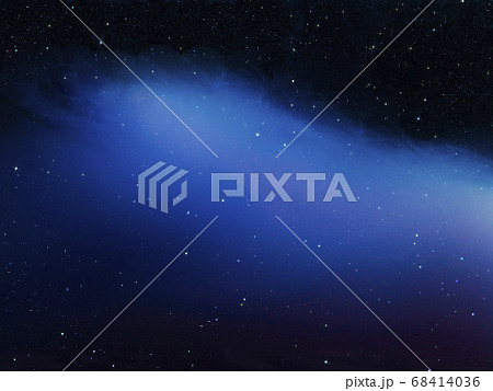 光の素材で作られた宇宙空間 68414036
