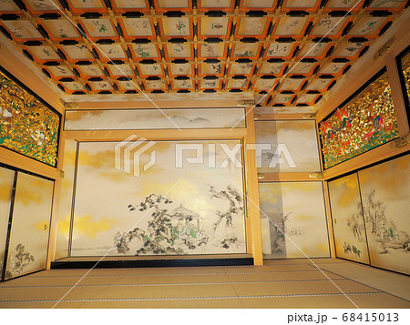 名古屋城本丸御殿上洛殿の障壁画と彫刻欄間 名古屋城本丸御殿上洛殿の障壁画と彫刻欄間 68415013