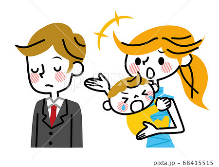 妻の話を聞かない夫　育児しない夫 68415515