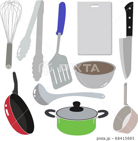 illustration of cooking tools - set illustration of cooking tools - set 68415665