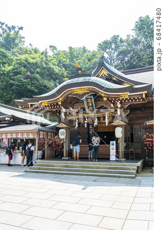 【神奈川県】江島神社の辺津宮 68417480