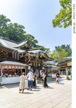 【神奈川県】江島神社の辺津宮 68417485