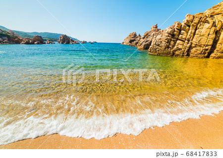 Golden sand in Costa Paradiso 68417833