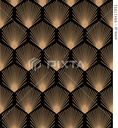 Vintage Art Deco Seamless Pattern. 68417951