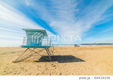 lifeguard hut in Pismo Beach 68418206