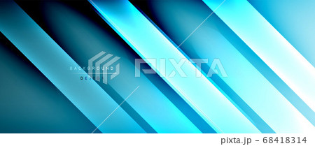 Bright gradient neon lines abstract background 68418314