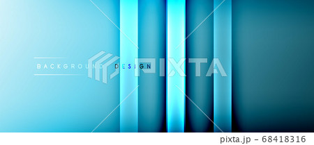 Bright gradient neon lines abstract background 68418316