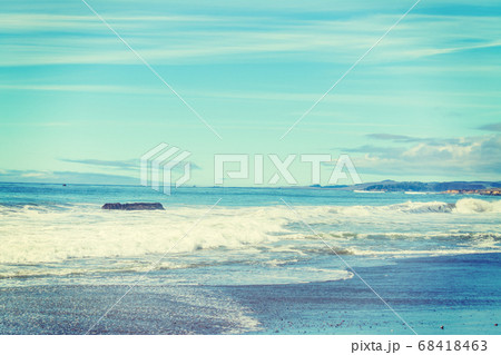 rocks and sand in California 68418463