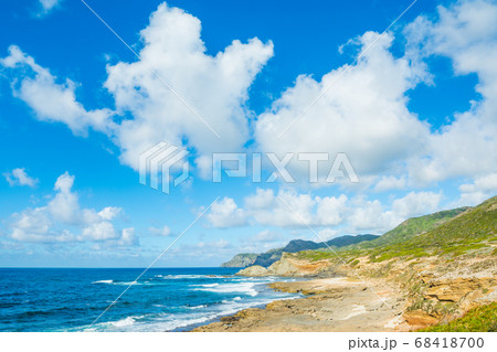 Clouds over Argentiera coastline Clouds over Argentiera coastline 68418700