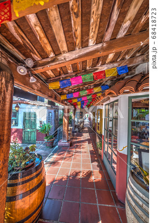 Aisle in Old Town San Diego Aisle in Old Town San Diego 68418723