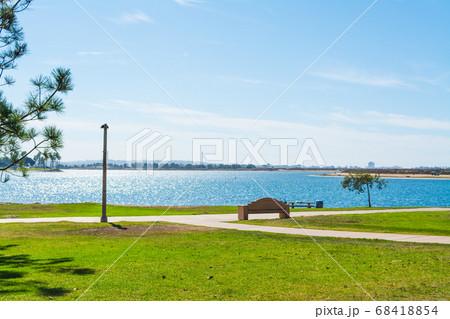 Cement bench in Mission Bay Cement bench in Mission Bay 68418854