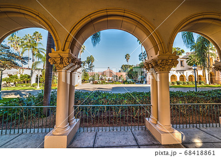 Arches in Balboa park Arches in Balboa park 68418861