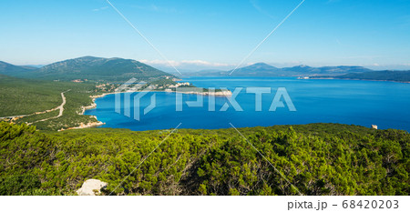Capo Caccia on a clear day 68420203