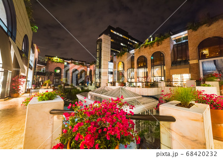 Rodeo Drive by night 68420232