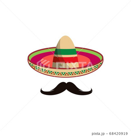 Mexico hat icon vector illustration 68420919