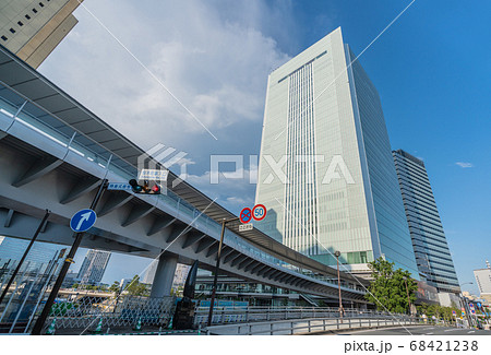 日本の横浜都市景観 横浜市役所新庁舎などを望む 日本の横浜都市景観 横浜市役所新庁舎などを望む 68421238
