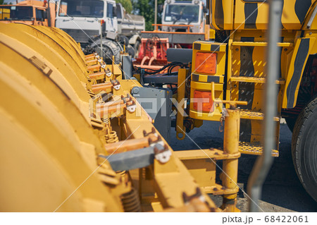 Detailed picture of truck that being in use Detailed picture of truck that being in use 68422061