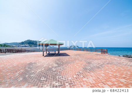 千葉県 勝山海水浴場 夏 千葉県 勝山海水浴場 夏 68422413