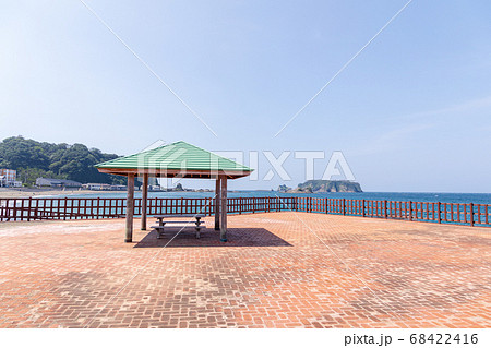 千葉県　勝山海水浴場　夏 68422416