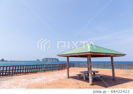 千葉県　勝山海水浴場　夏 68422422