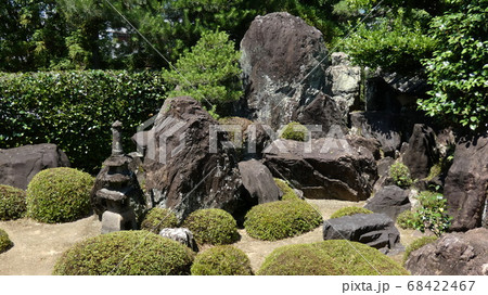 方丈庭園の枯山水・一休寺 68422467