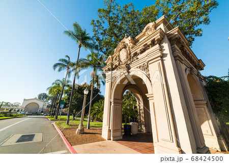 Architectural detail of Mingei International 68424500