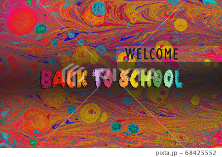 Welcome back to school Design for poster, banner. Welcome back to school Design for poster, banner. 68425552
