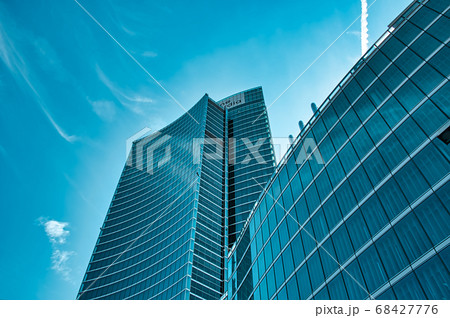 Futuristic, modern Palazzo Lombardia, LomFuturistic, modern Palazzo Lombardia, Lombardy bardy Palace is the main seat of the government of Lombardy, located in the Directional Centre of Milan district 68427776