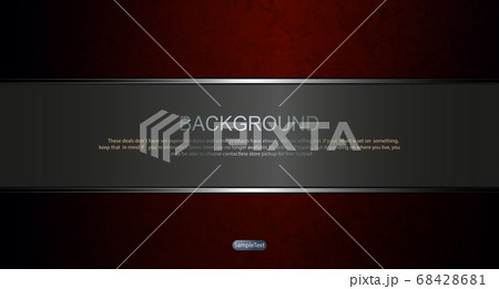 Abstract textured background in a shade of red with a horizontal frame in gray with a border 68428681