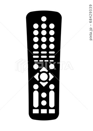 Remote control - icon, isolated on white Remote control - icon, isolated on white 68429339