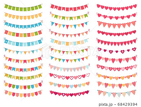 decorative bunting flags