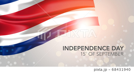 Costa Rica happy independence day vector banner, greeting card Costa Rica happy independence day vector banner, greeting card 68431940