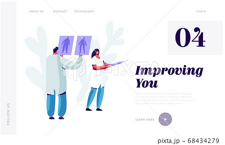 Plastic Surgery Doctor in White Robe Learning Plastic Surgery Doctor in White Robe Learning 68434279