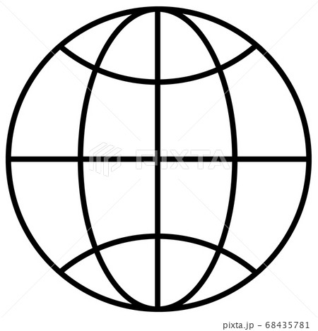 インターネットのベクターアイコンのイラスト素材