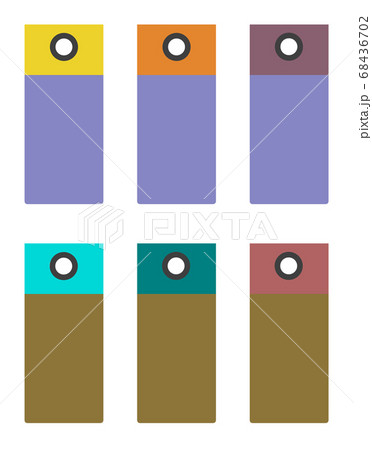 紙製の札 68436702