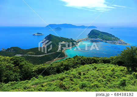 【高知県】エメラルドグリーンの栢島 【高知県】エメラルドグリーンの栢島 68438192