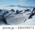 雪山の風景chamonix Mont-Blanc  68439973