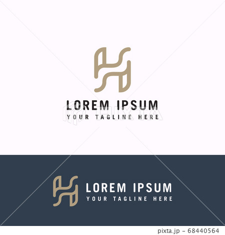 Letter H logo icon design template elements Letter H logo icon design template elements 68440564