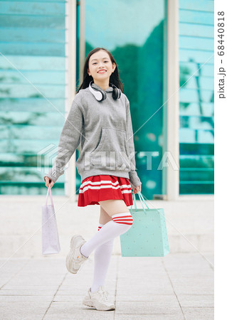 Vietnamese teenage girl in mini skirt Vietnamese teenage girl in mini skirt 68440818