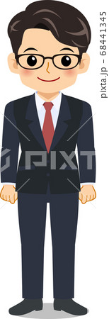 男性サラリーマン 男性サラリーマン 68441345