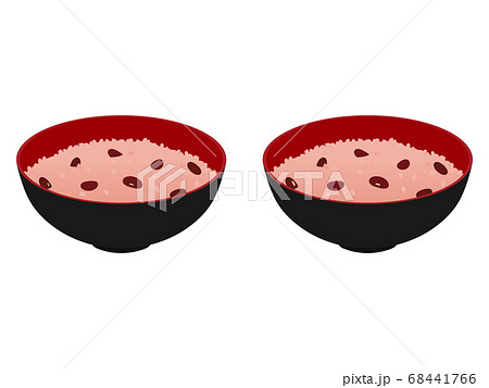 ささげと小豆の違い 赤飯 のイラスト素材