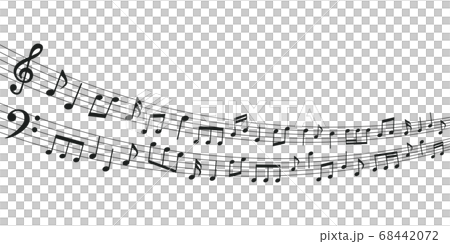 Music background material 68442072