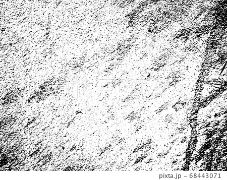 Black and white grunge. Distress overlay texture. Abstract surface dust and rough dirty wall background concept.  Distress illustration simply place over object to create grunge effect. Vector EPS10. 68443071