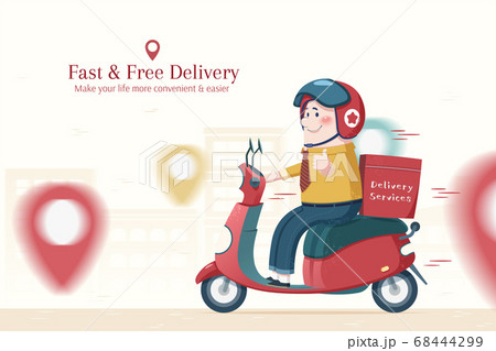 Food delivery service Food delivery service 68444299