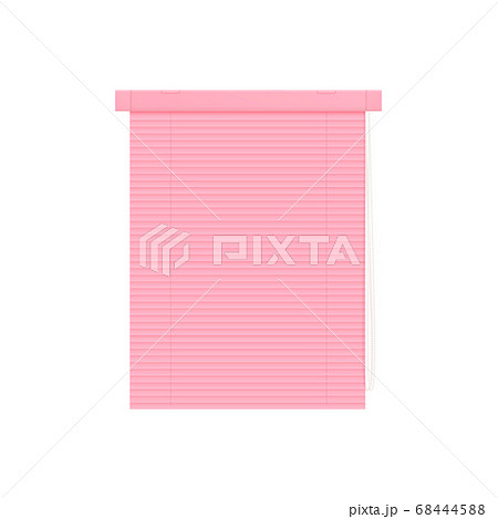 Window pink blinds or jalousie realistic vector illustration mockup isolated. Window pink blinds or jalousie realistic vector illustration mockup isolated. 68444588