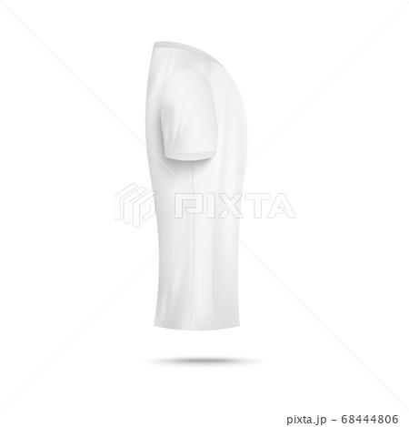 Plain white t shirt hotsell side view