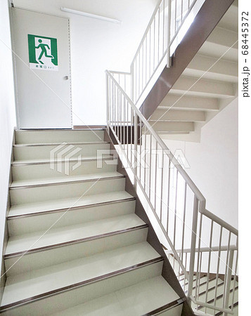 Emergency Stairs Stock Illustration