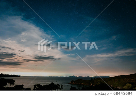 鳥羽市の夜空 68445694