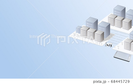 IOT背景素材 68445729